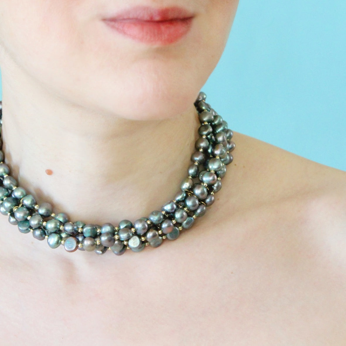 Collana Eros verde