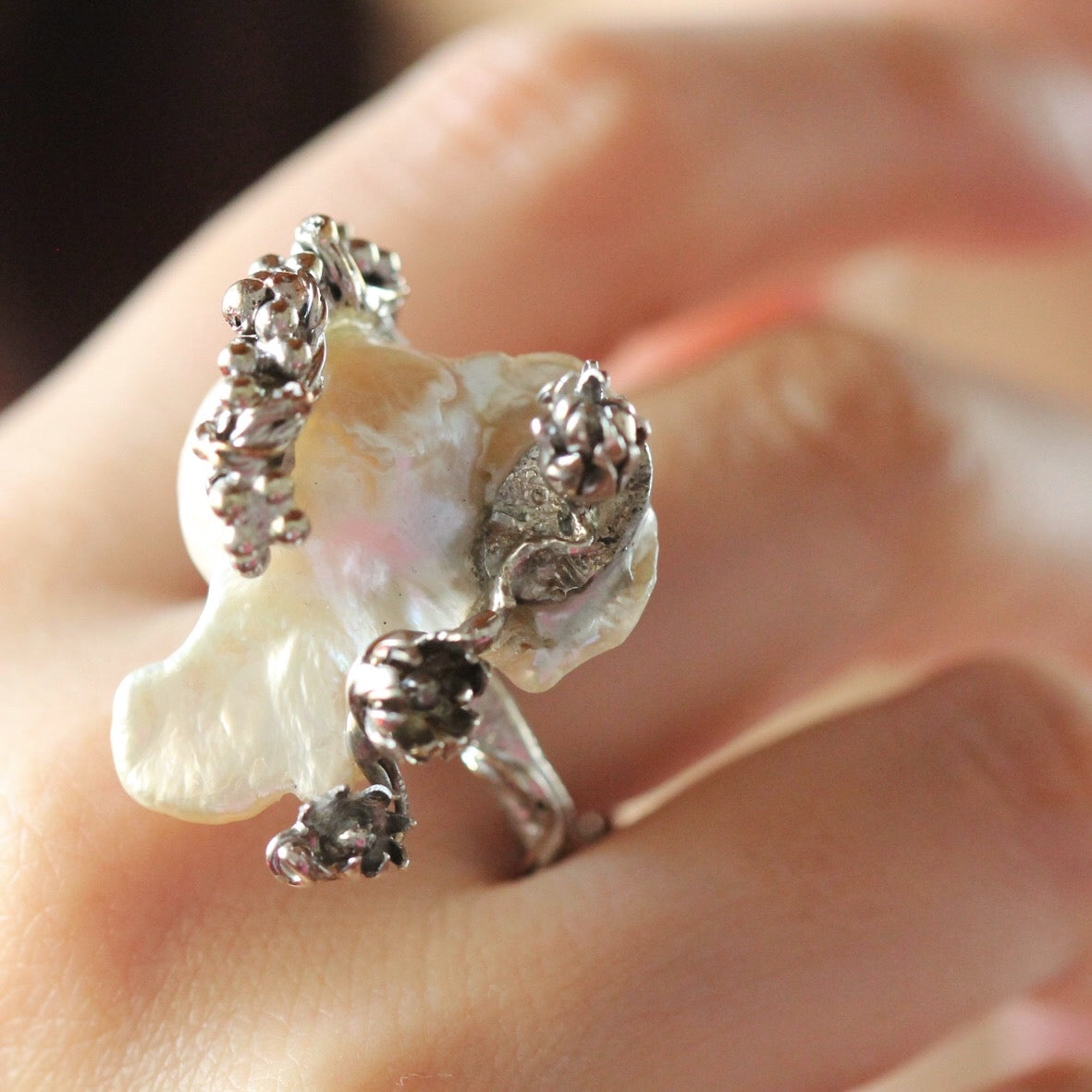 Anello Perla