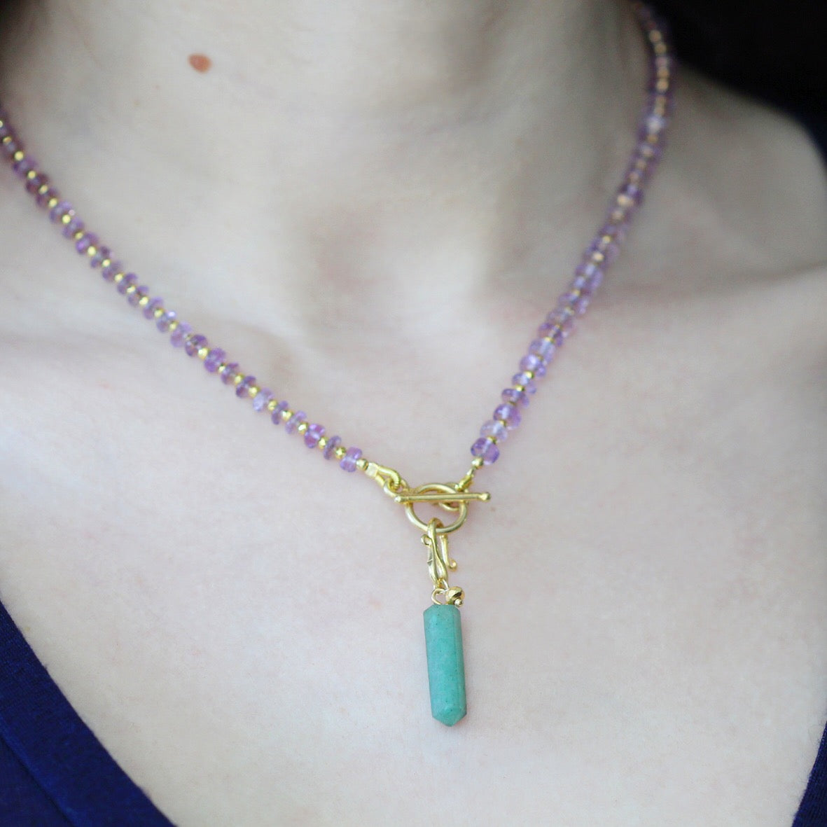 Collana Eterea Lilla