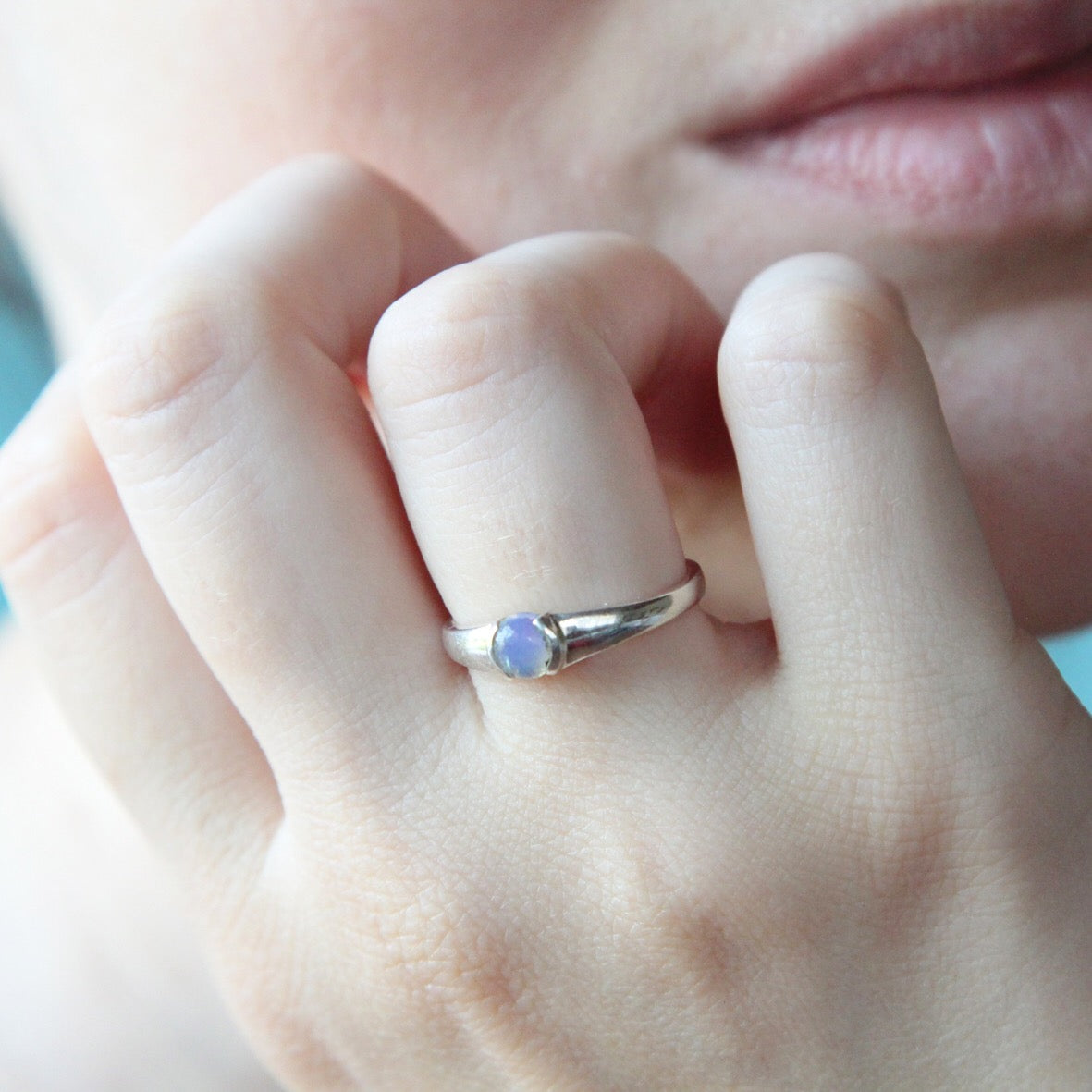 Anello Opale