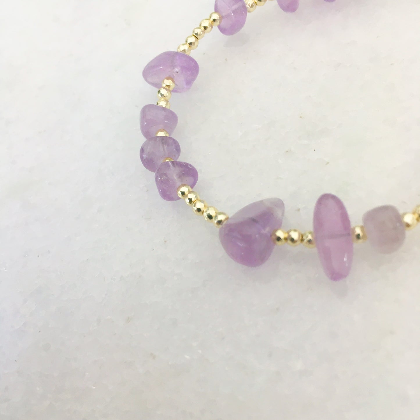 Bracciale essenziale Ametista