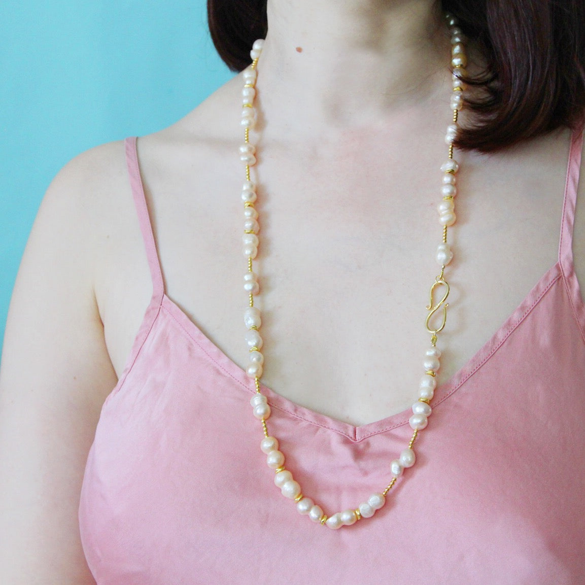 Collana oasi rosa