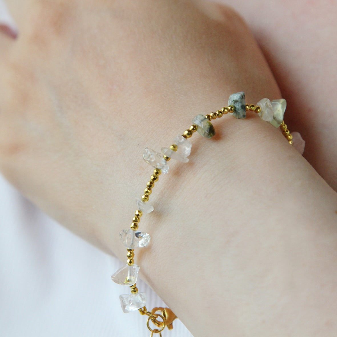 Bracciale essenziale quarzi