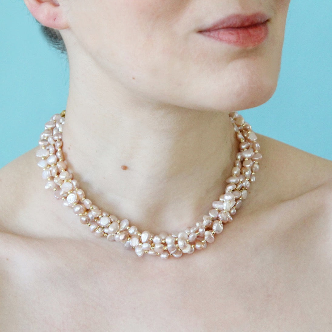 Collana Eros rosa