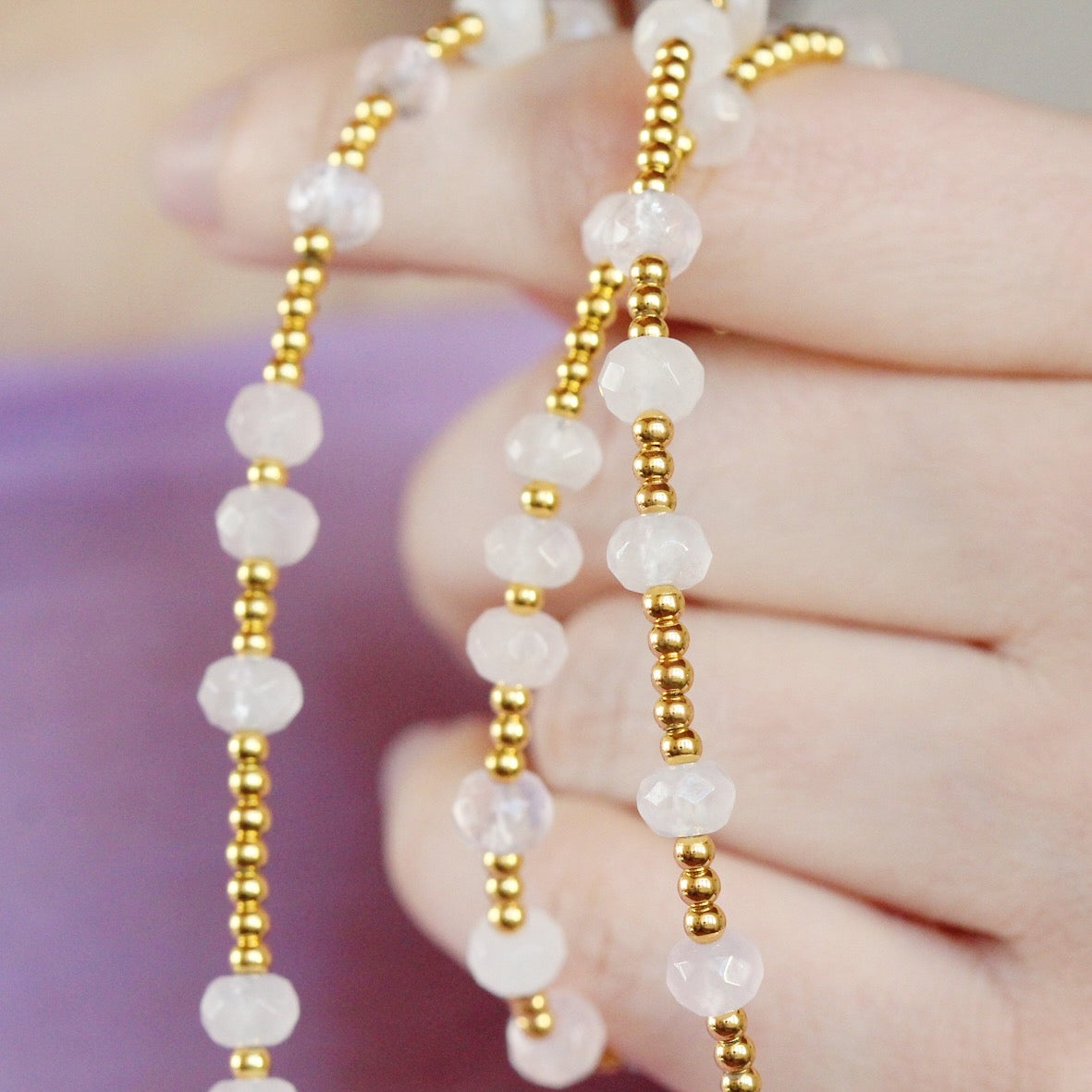 Collana Essenziale Rosa