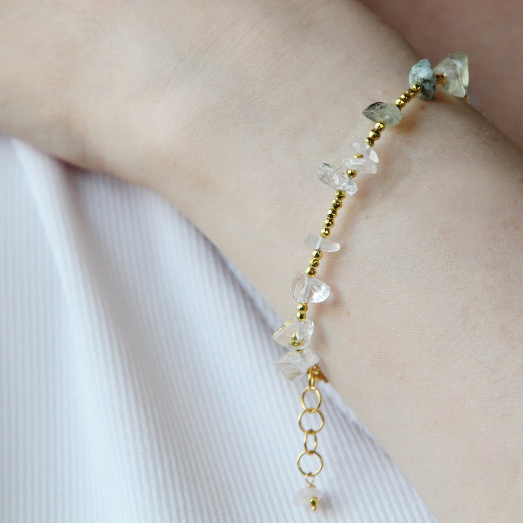 Bracciale essenziale quarzi