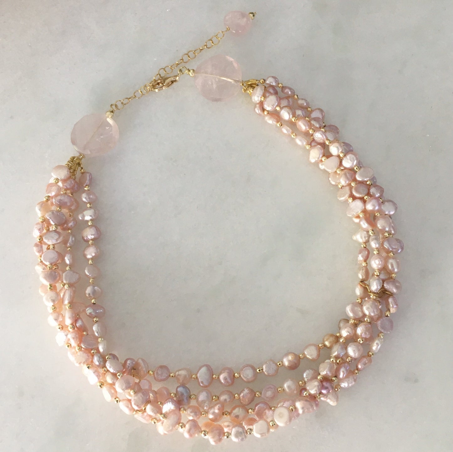 Collana Eros rosa