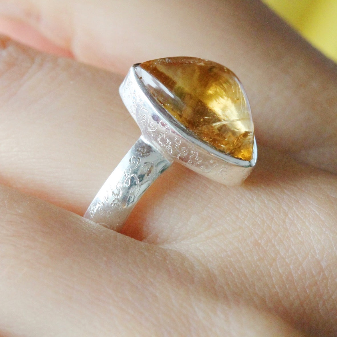 Anello Citrino