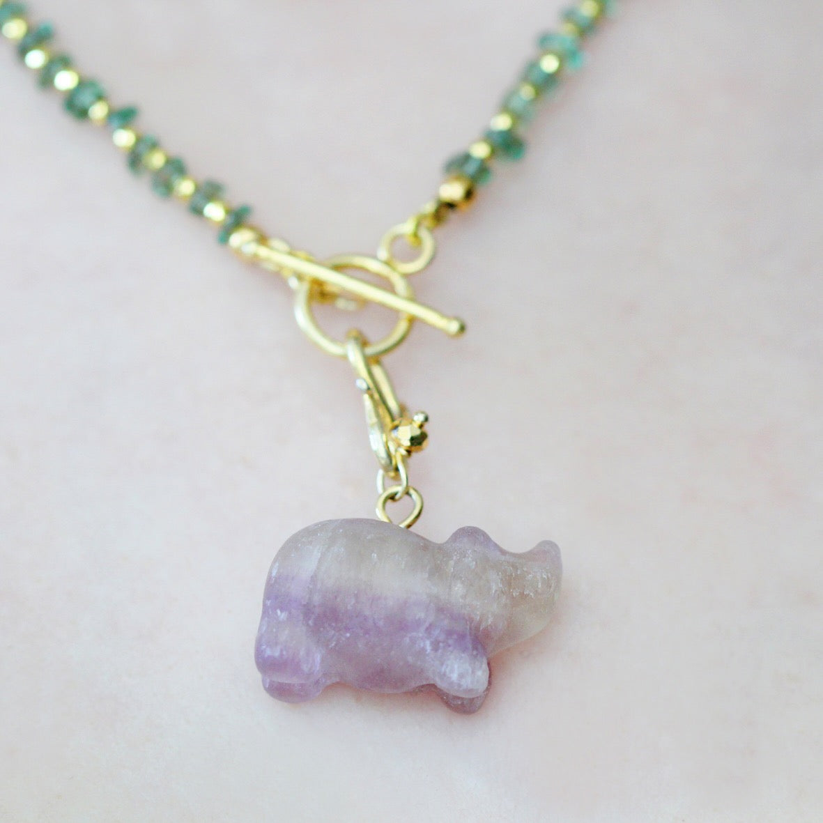 Collana Eterea Verde
