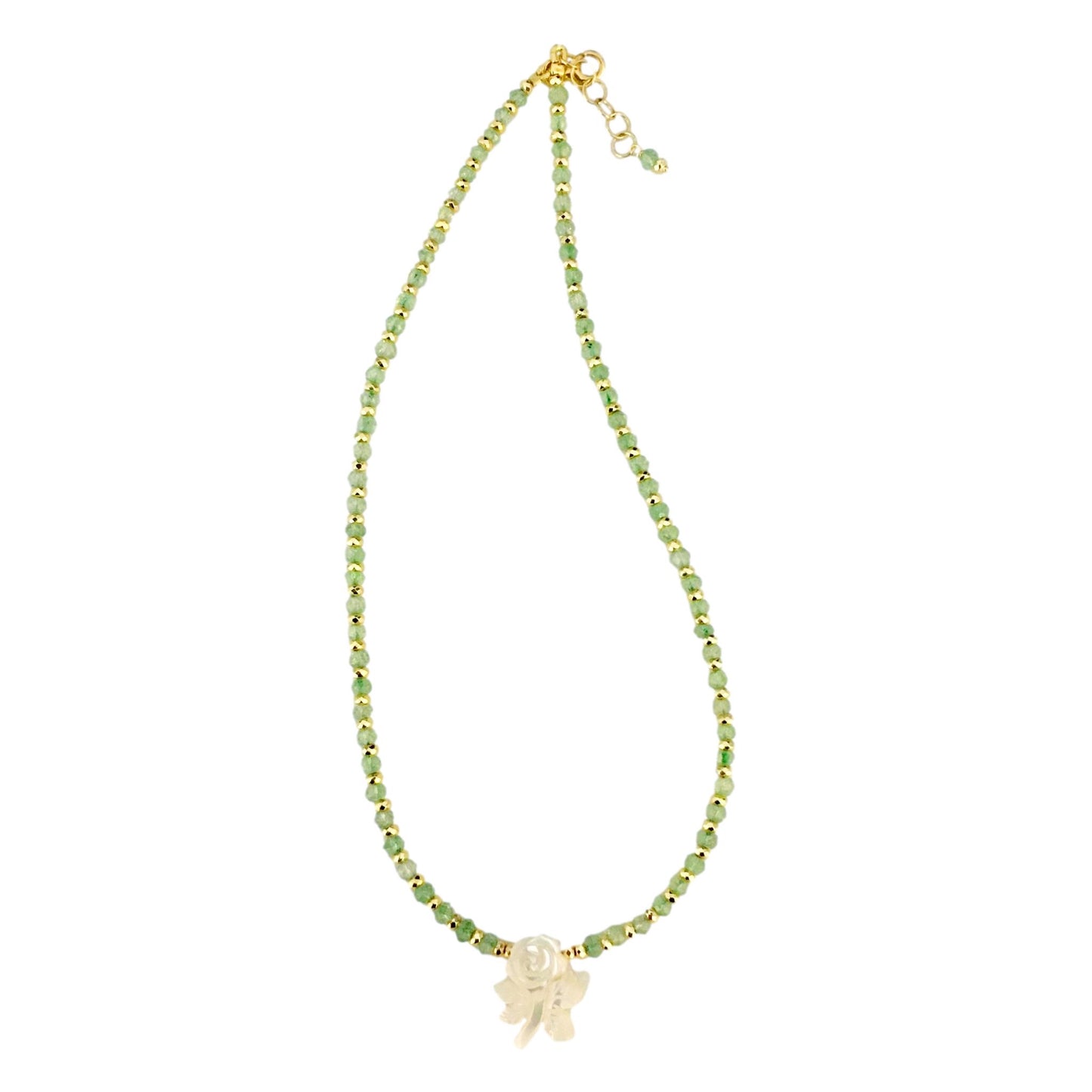 Collana Rosa di madreperla
