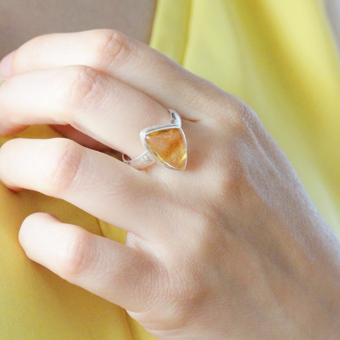 Anello Citrino
