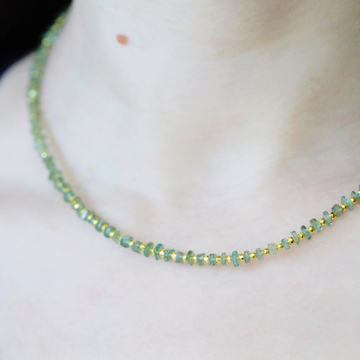 Collana Eterea Verde