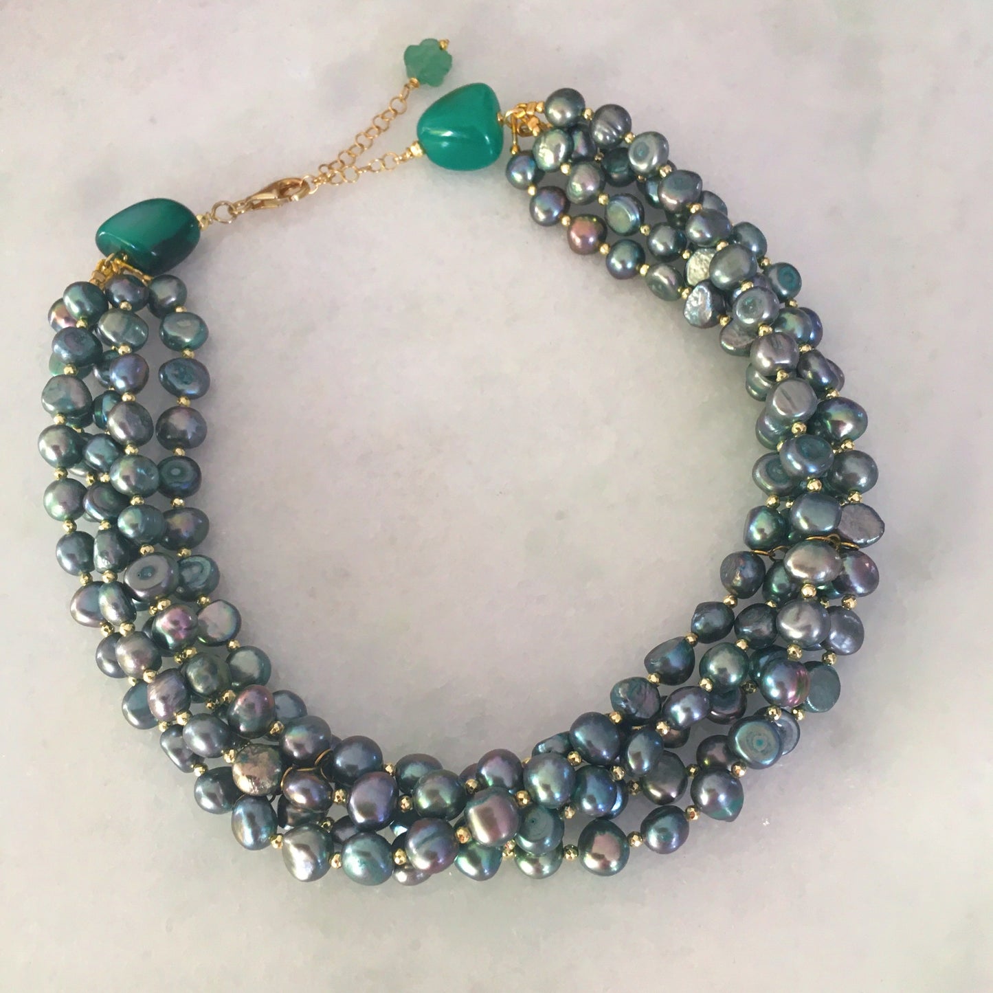 Collana Eros verde