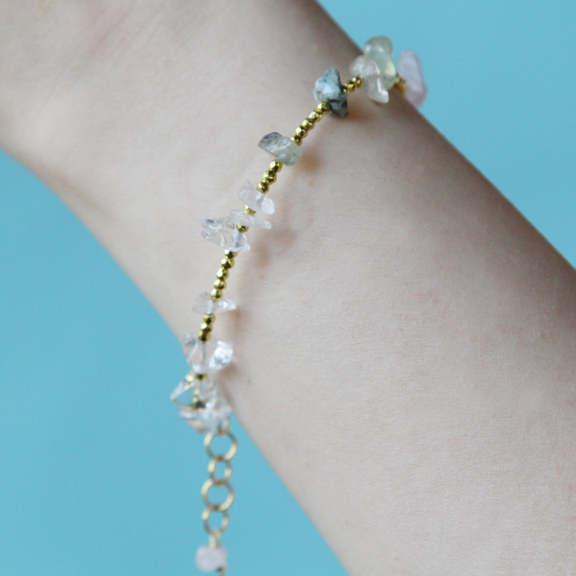 Bracciale essenziale quarzi