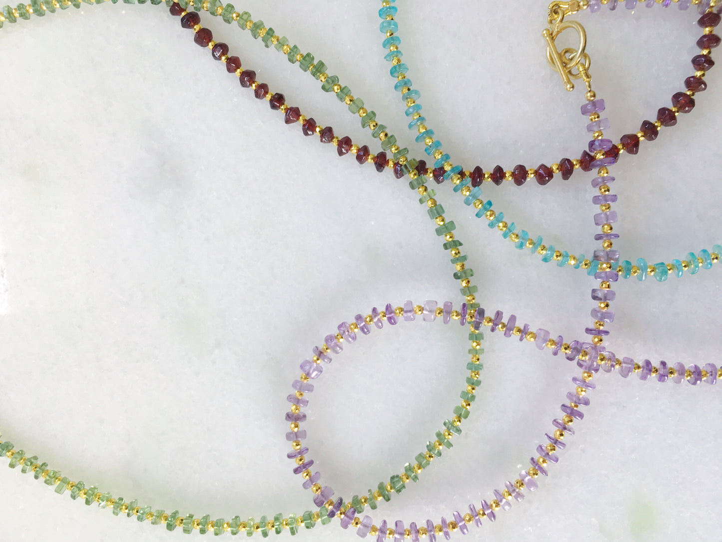 Collana Eterea Verde