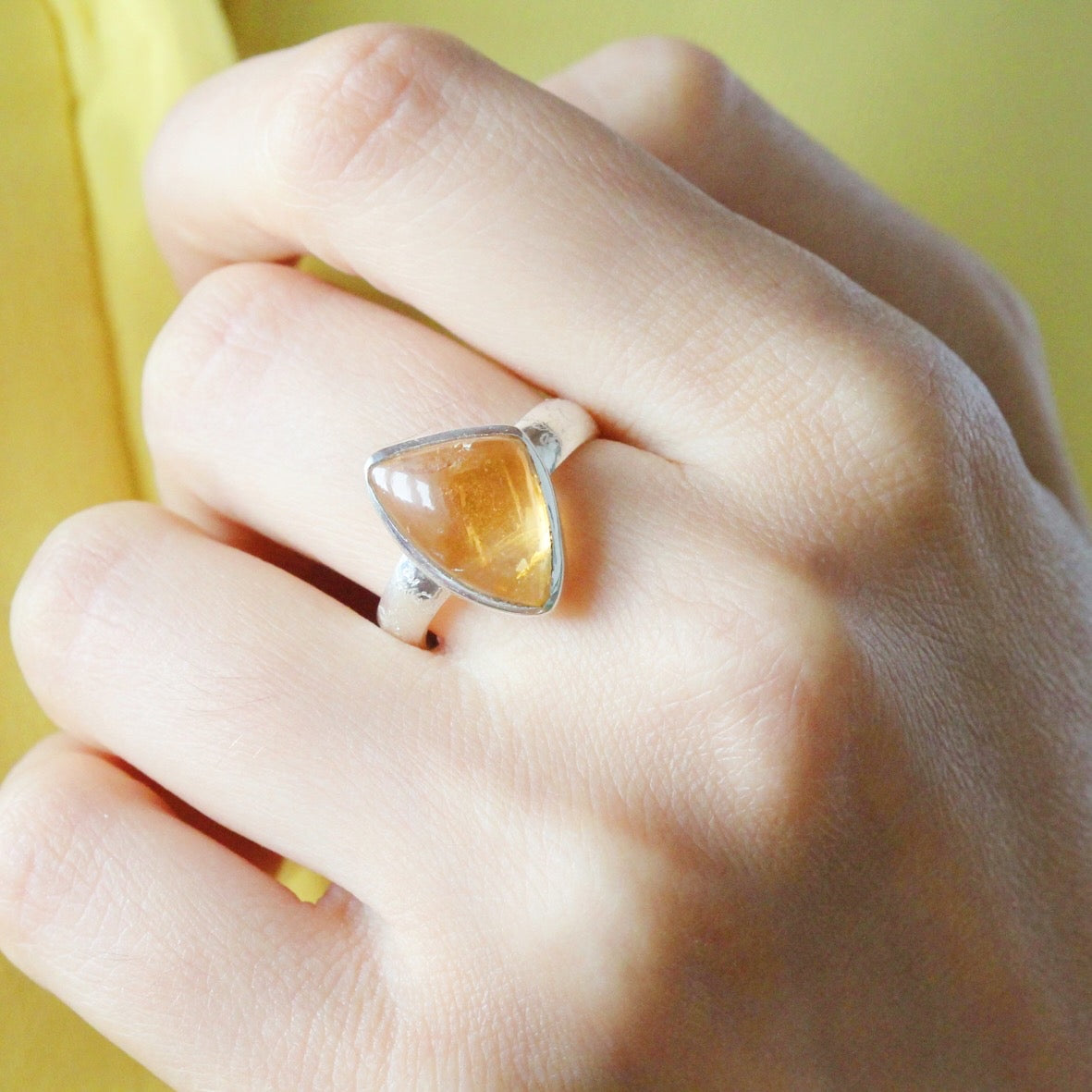 Anello Citrino