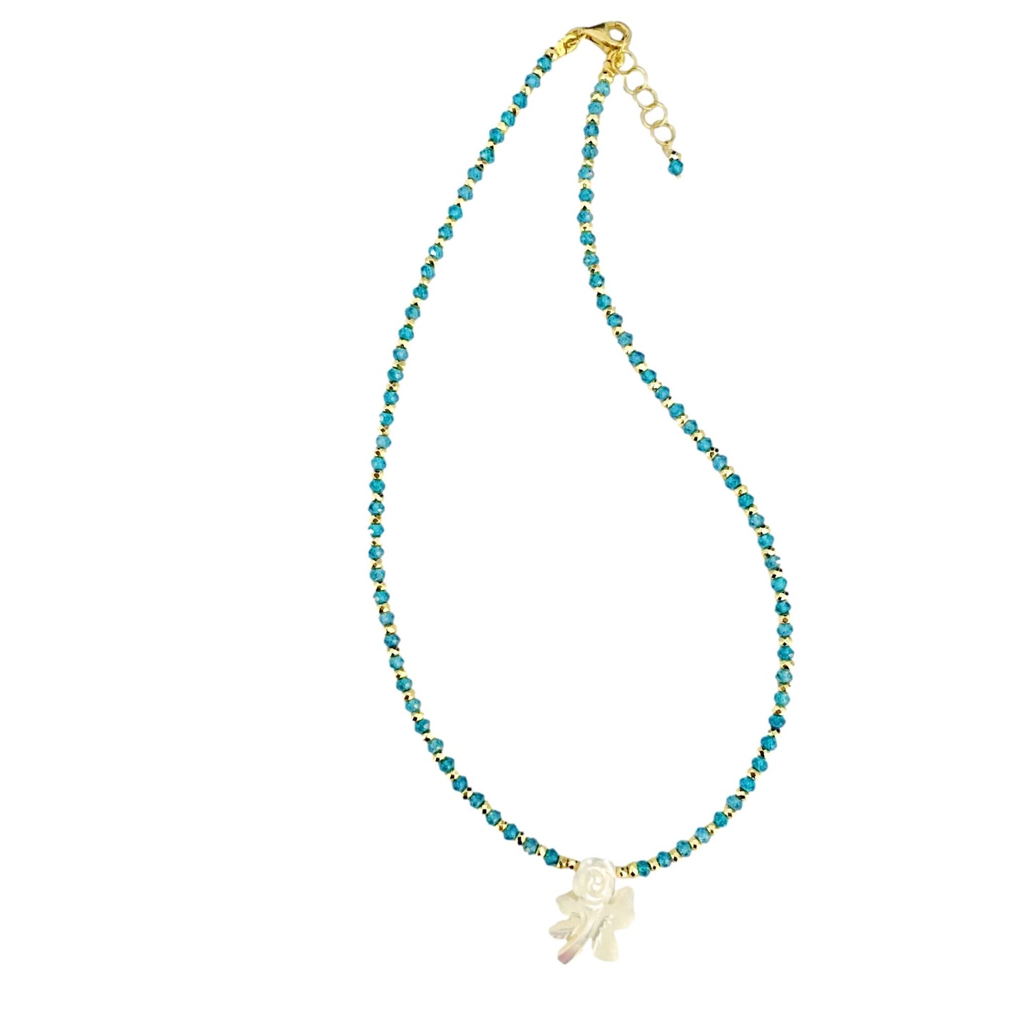Collana Rosa di madreperla