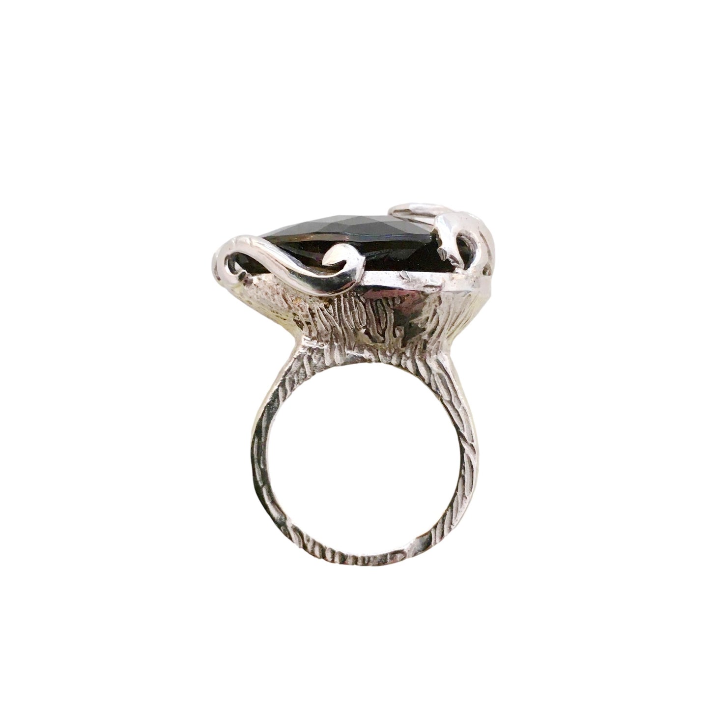 Anello Quarzo Fumè