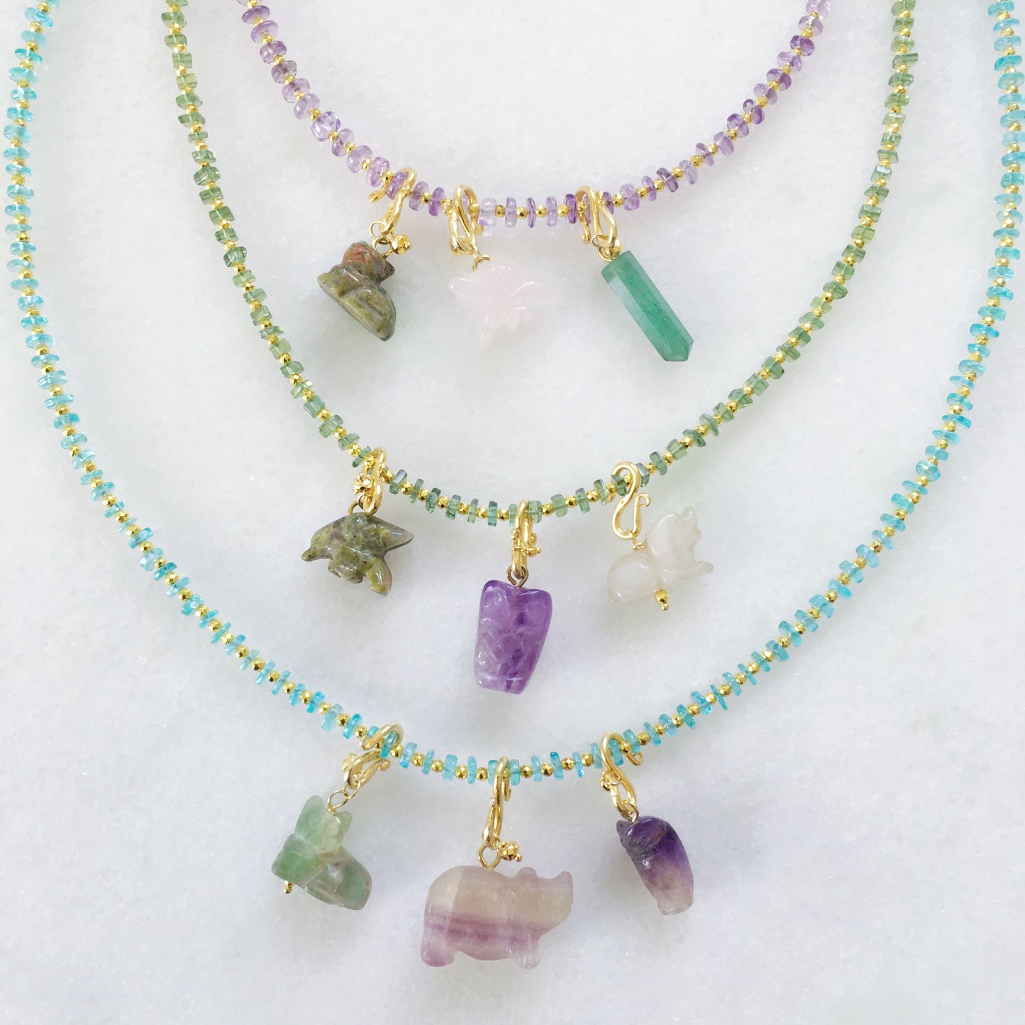 Collana Eterea Verde