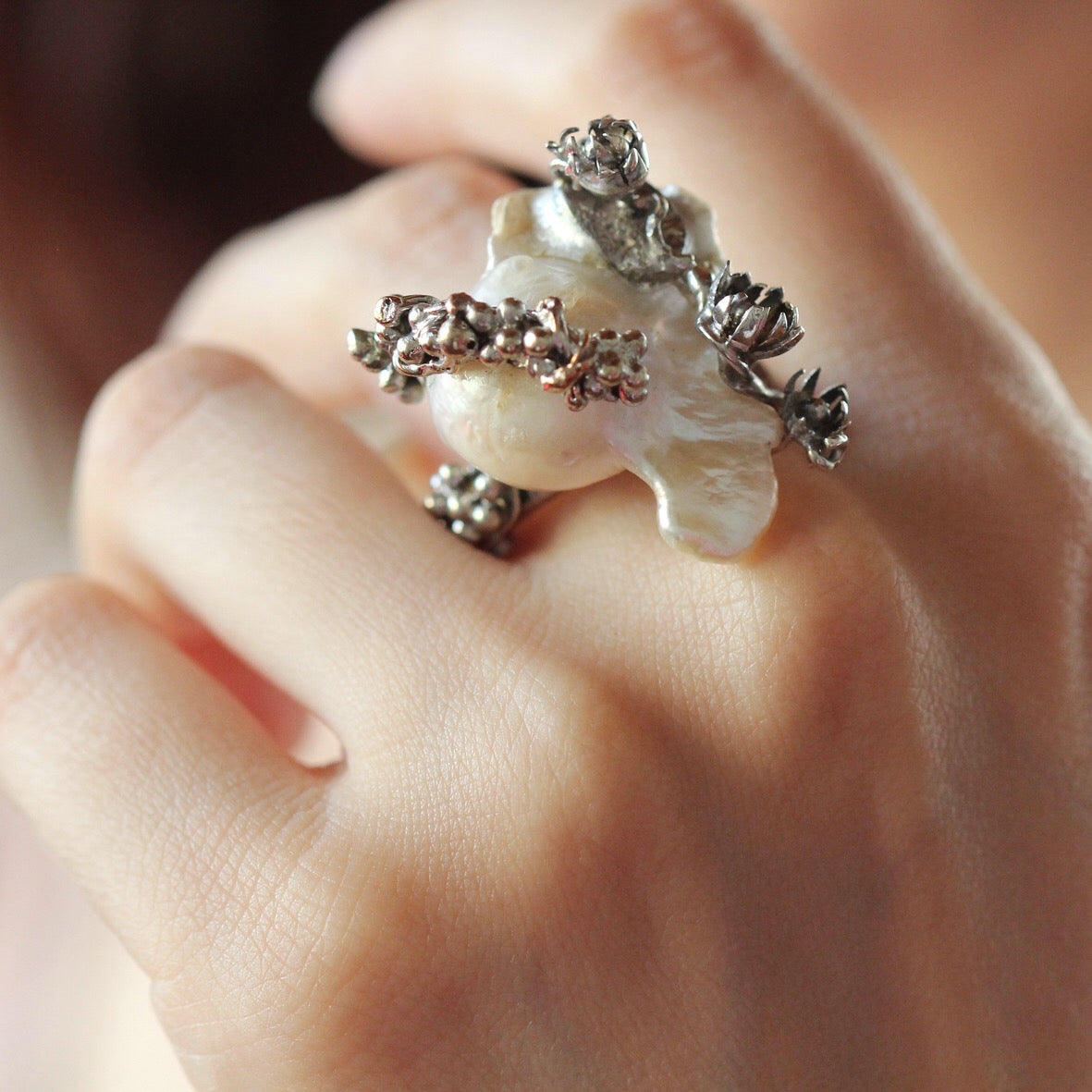 Anello Perla