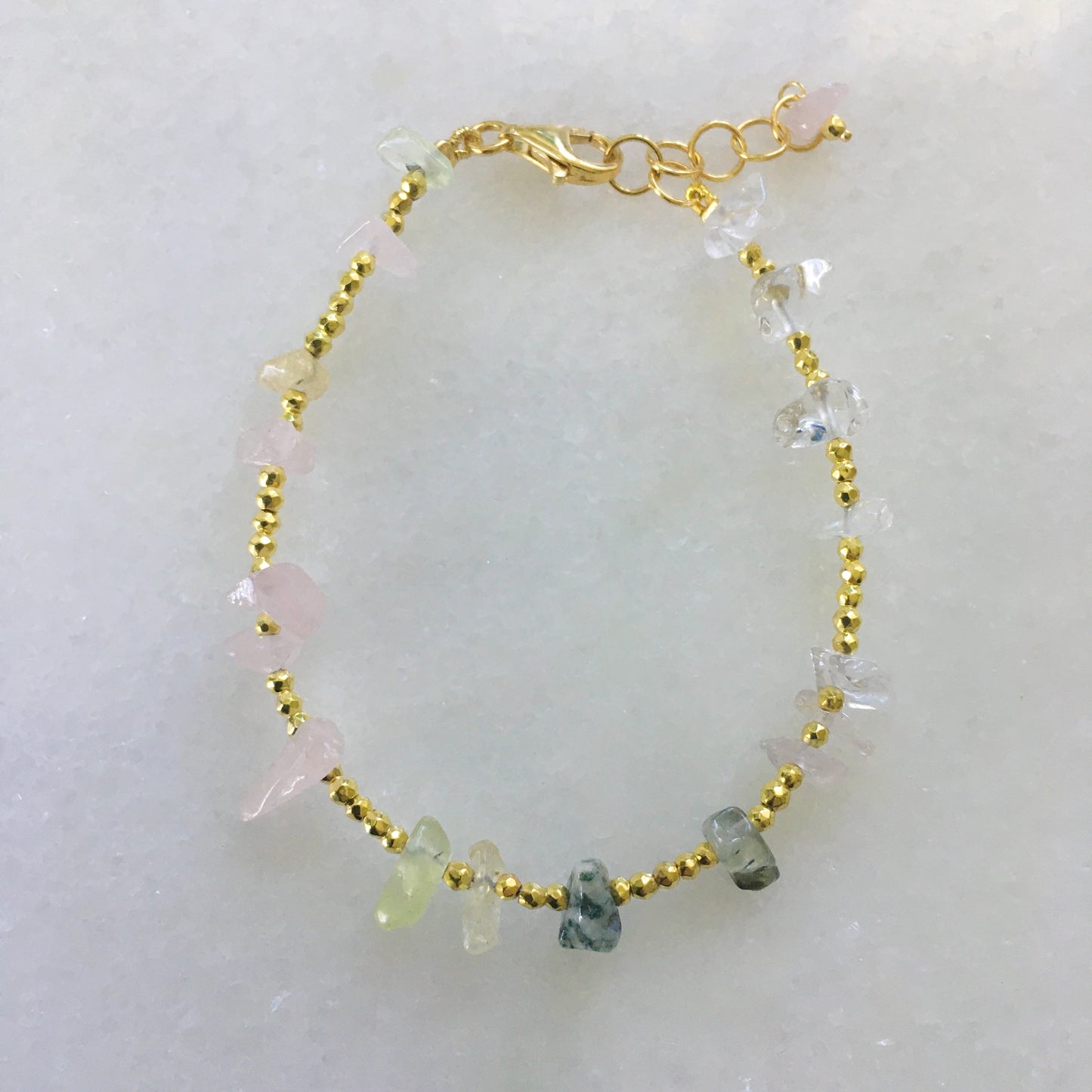 Bracciale essenziale quarzi