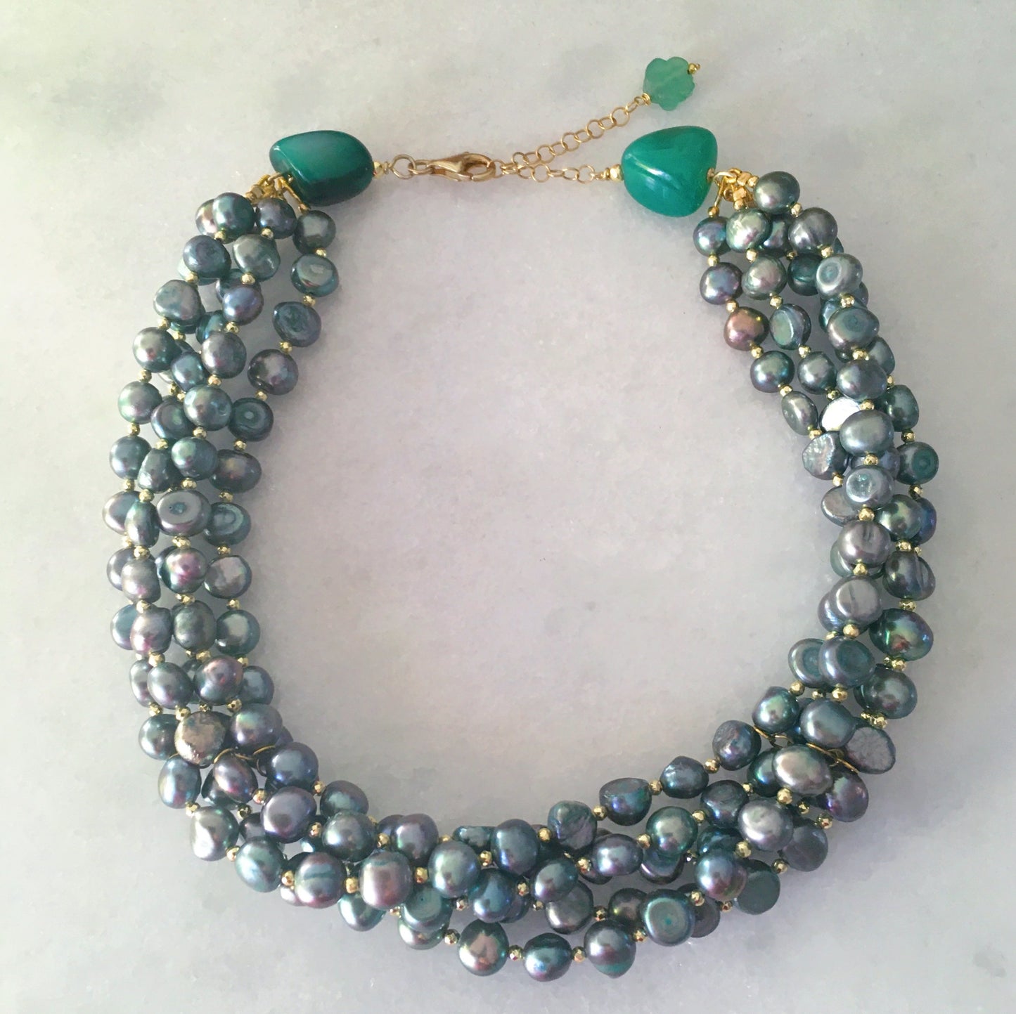 Collana Eros verde