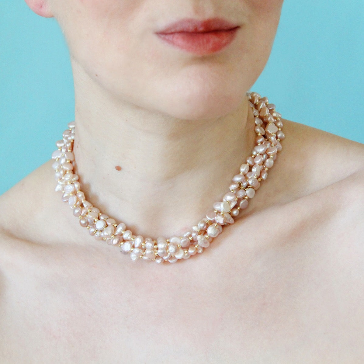 Collana Eros rosa