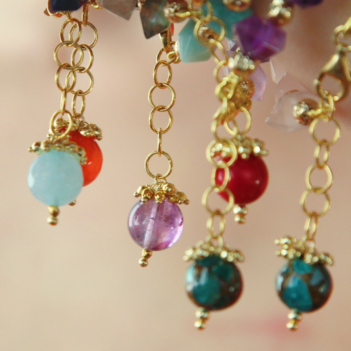 Bracciale cristallo viola