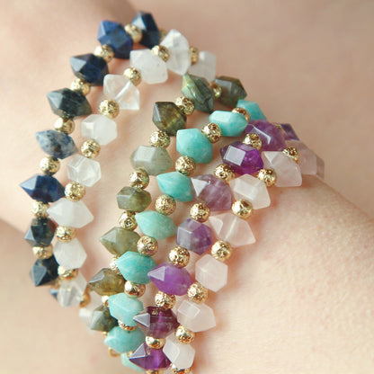 Bracciale cristallo grigio