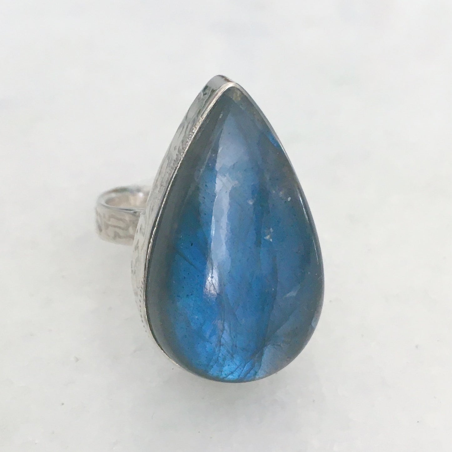 Anello Labradorite