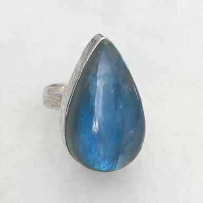 Anello Labradorite