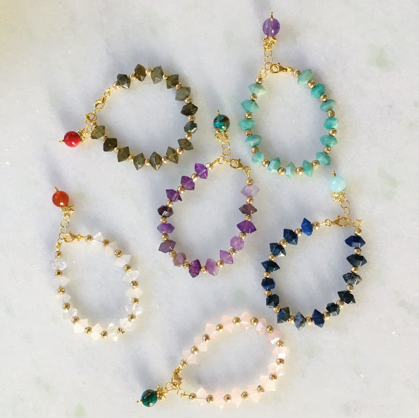 Bracciale cristallo grigio