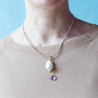 Collana Eterea Ametista