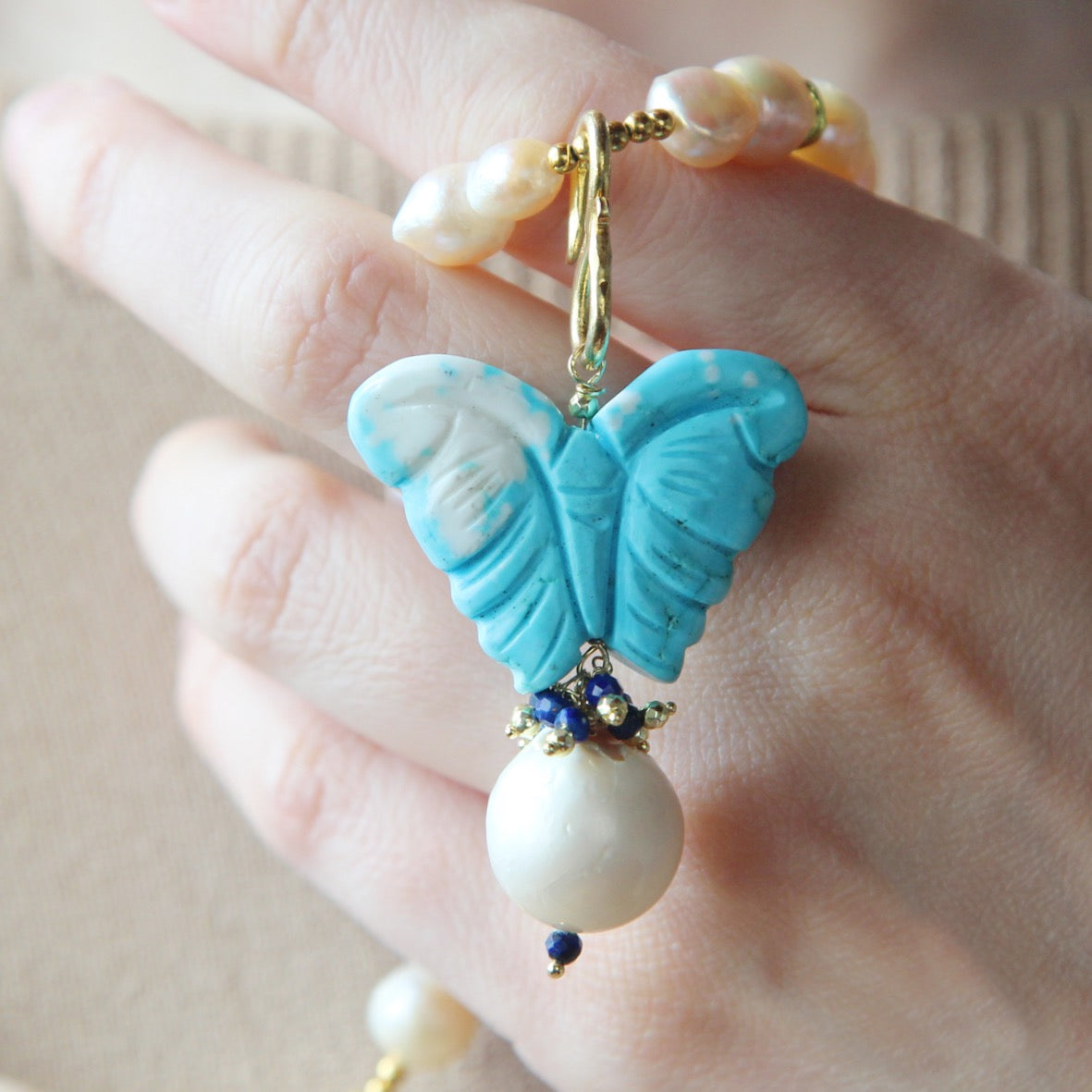 Ciondolo Farfalla con lapis