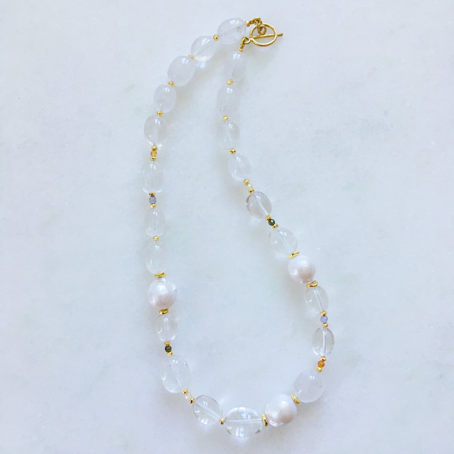 Collana Orchidea bianca