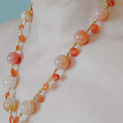 Collana volto di Buddha