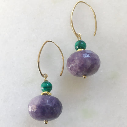 Orecchini Antea verdi