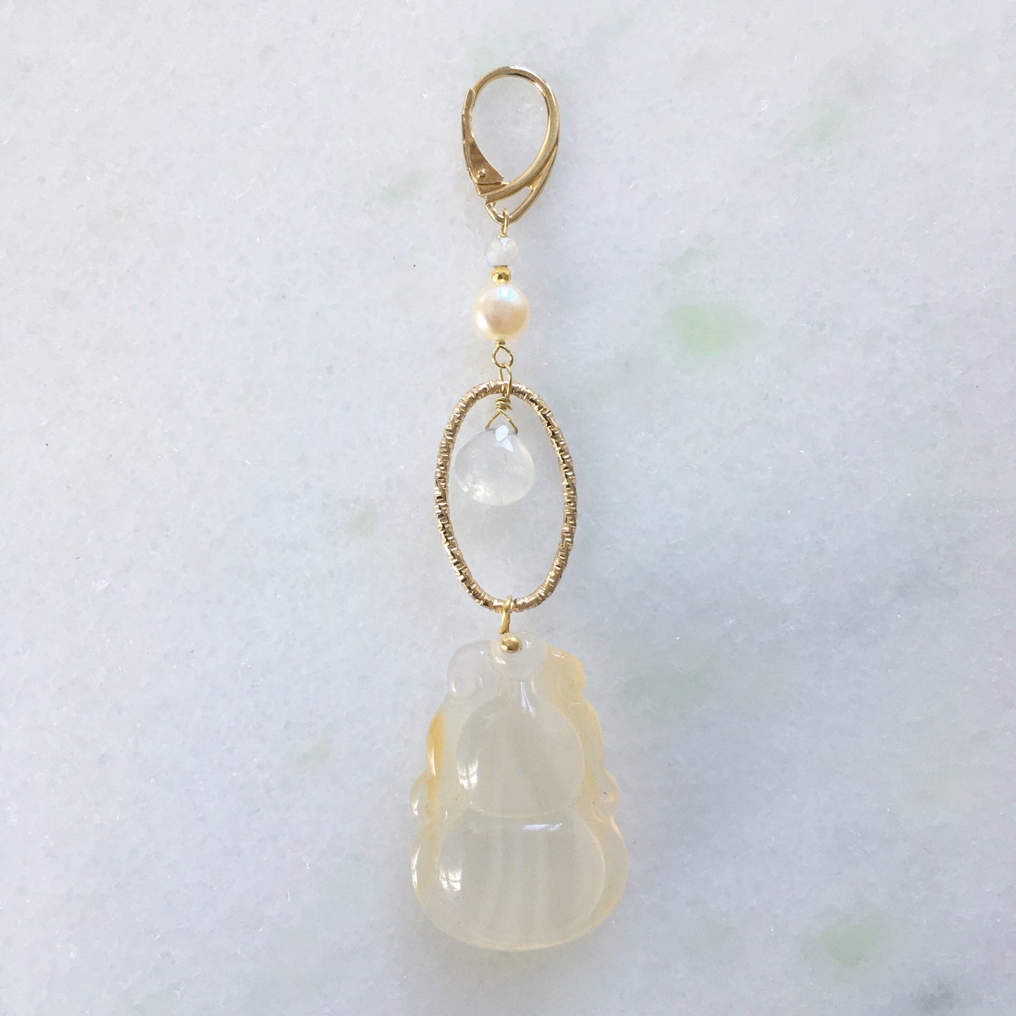 Ciondolo zucca bianca