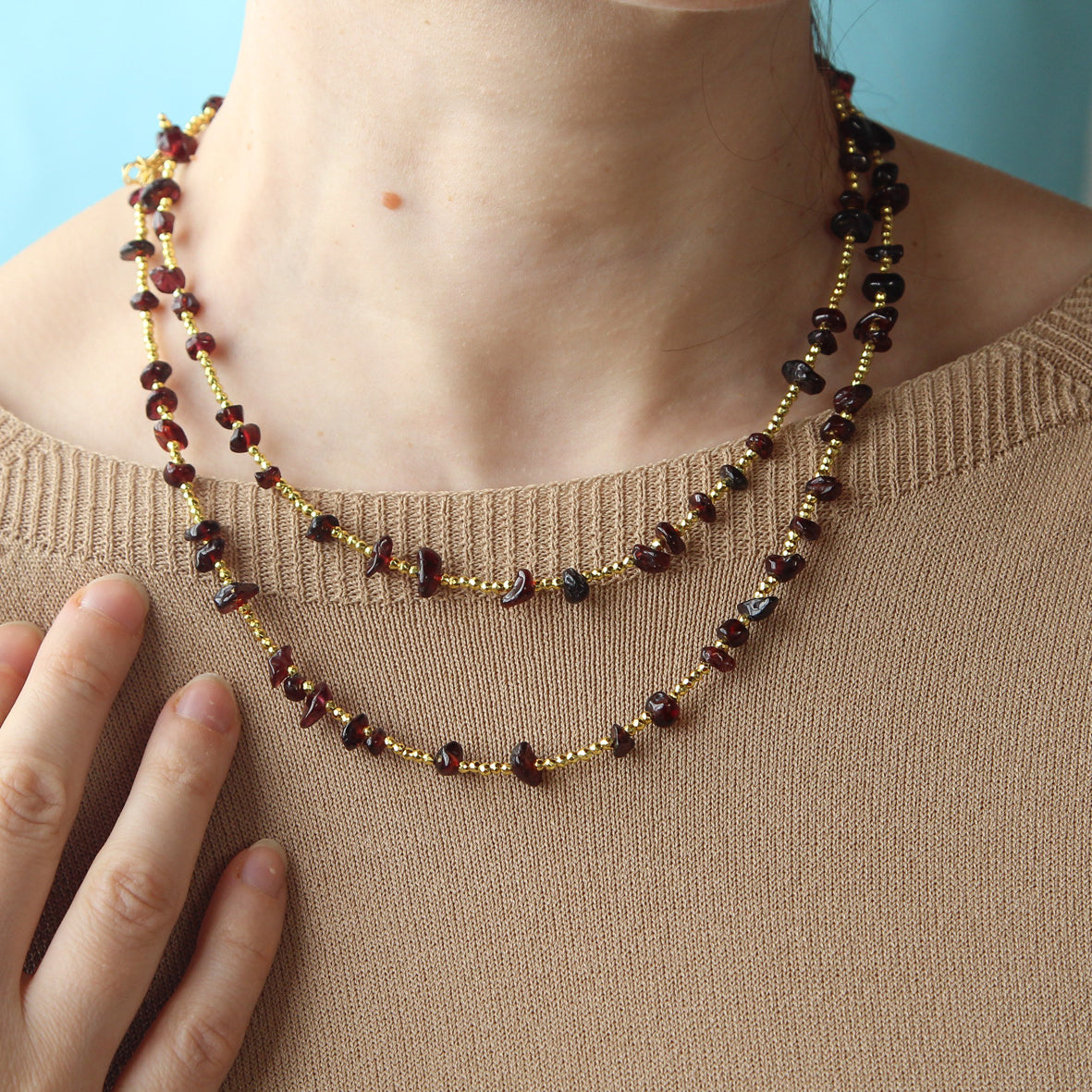 Collana Essenziale Granato