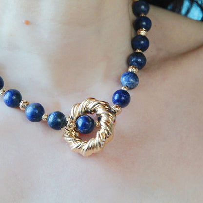 Collana Magnolia blu