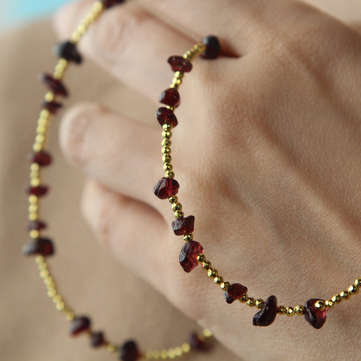 Collana Essenziale Granato