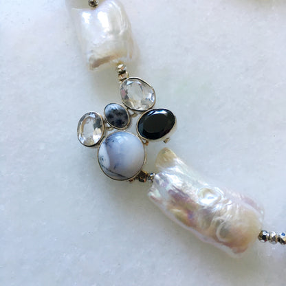 Collana Mosaico perle