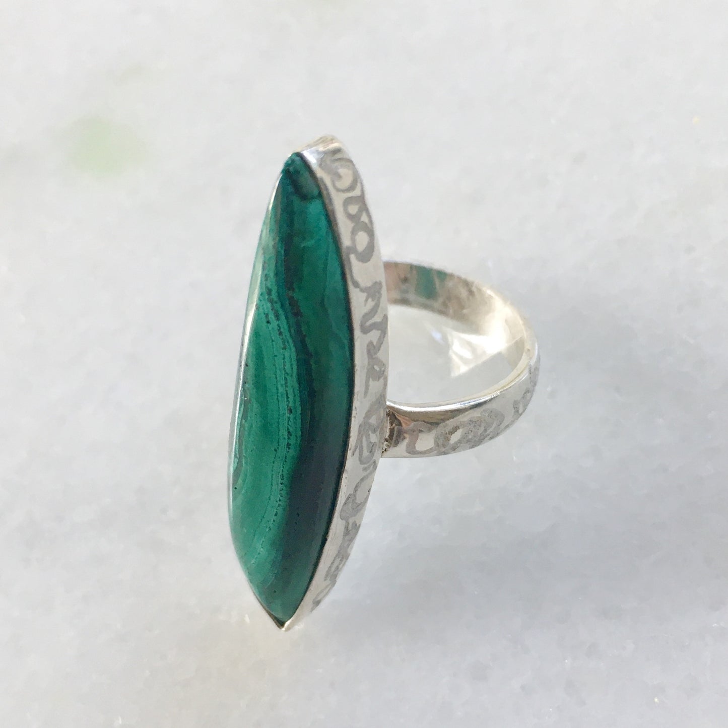 Anello Malachite