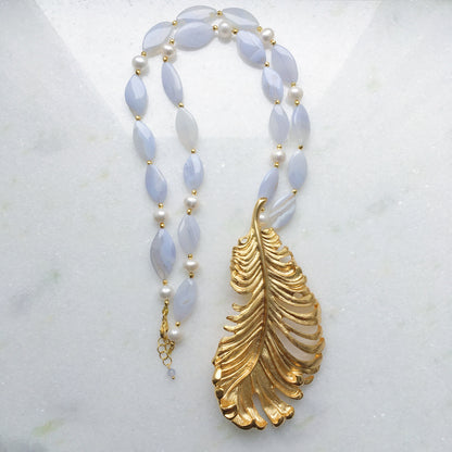 Collana foglia