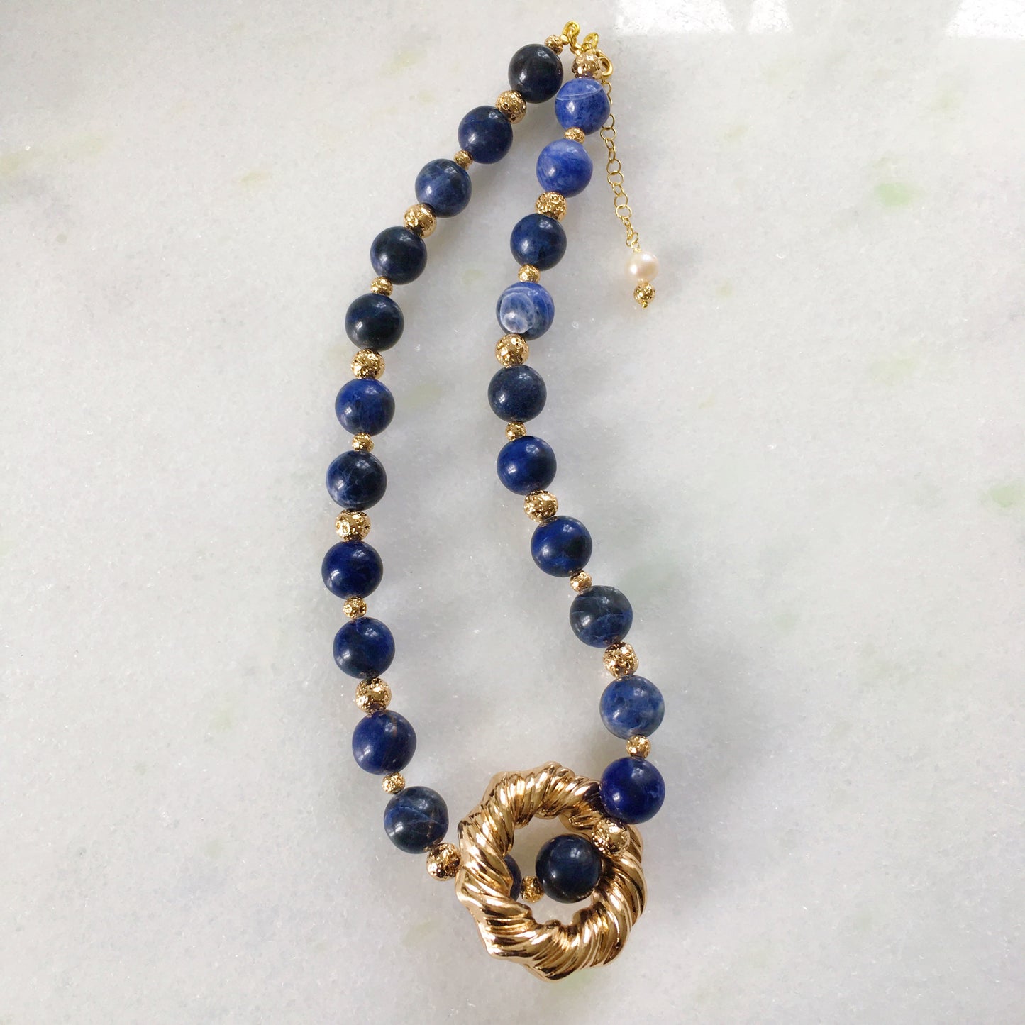 Collana Magnolia blu