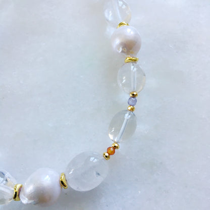 Collana Orchidea bianca