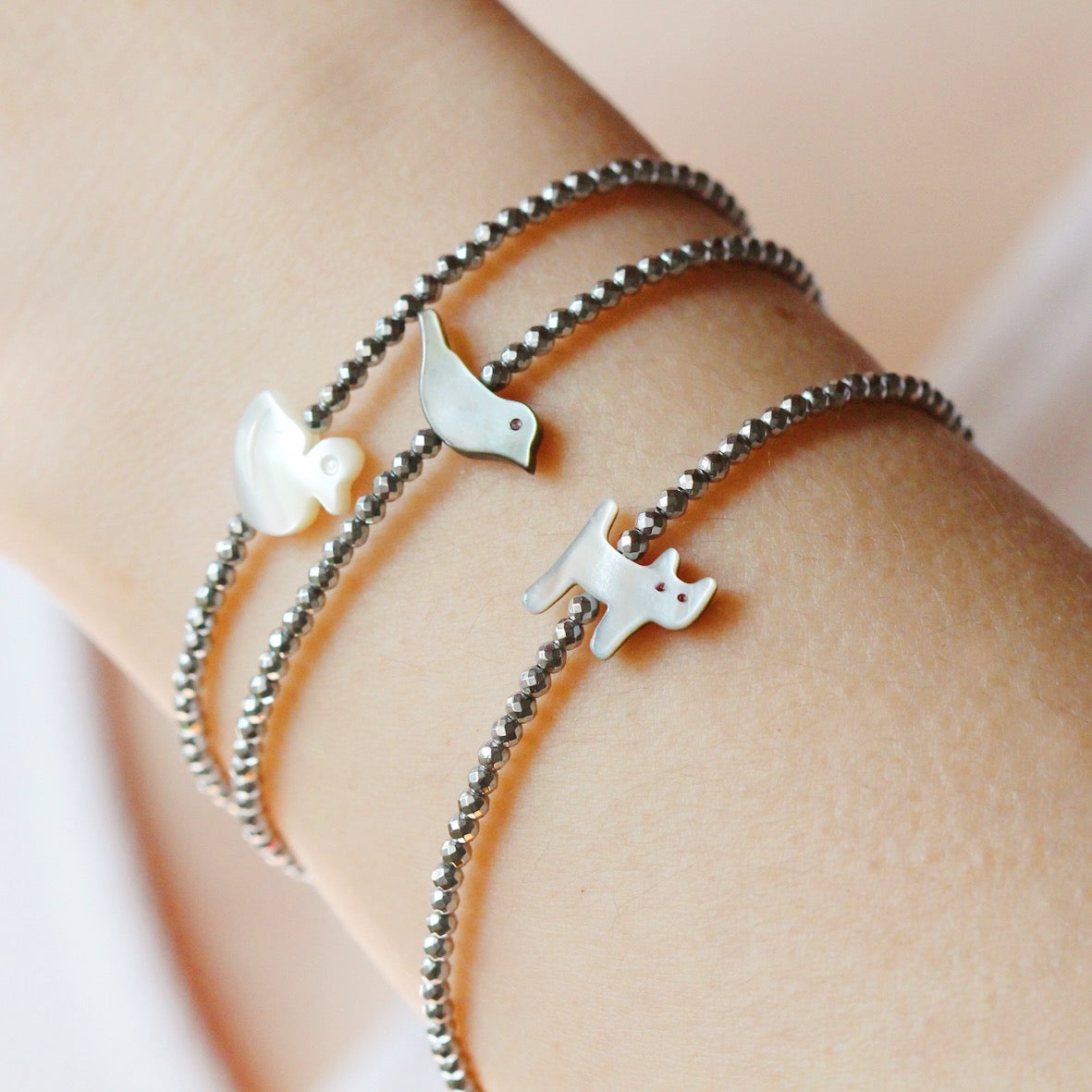 LES POULETTES BIJOUX Bracciale Classics Con Stella In Argento 925 - Gioiello Artigianale In Cofanetto Regalo