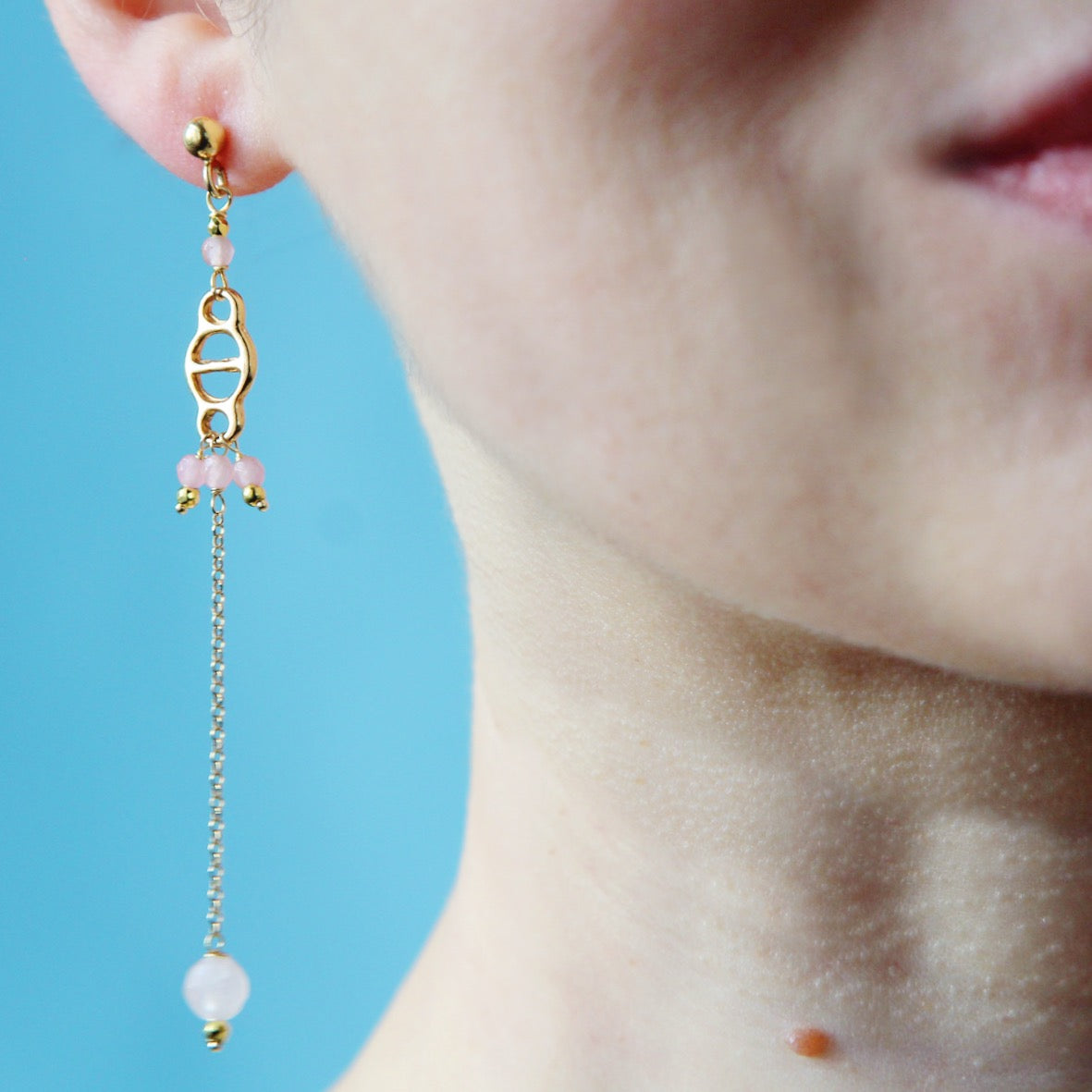 Orecchini Decò Rosa