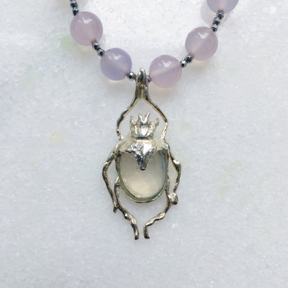 Collana scarabeo Luna