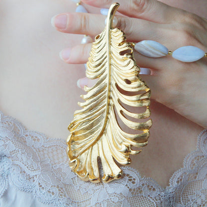 Collana foglia